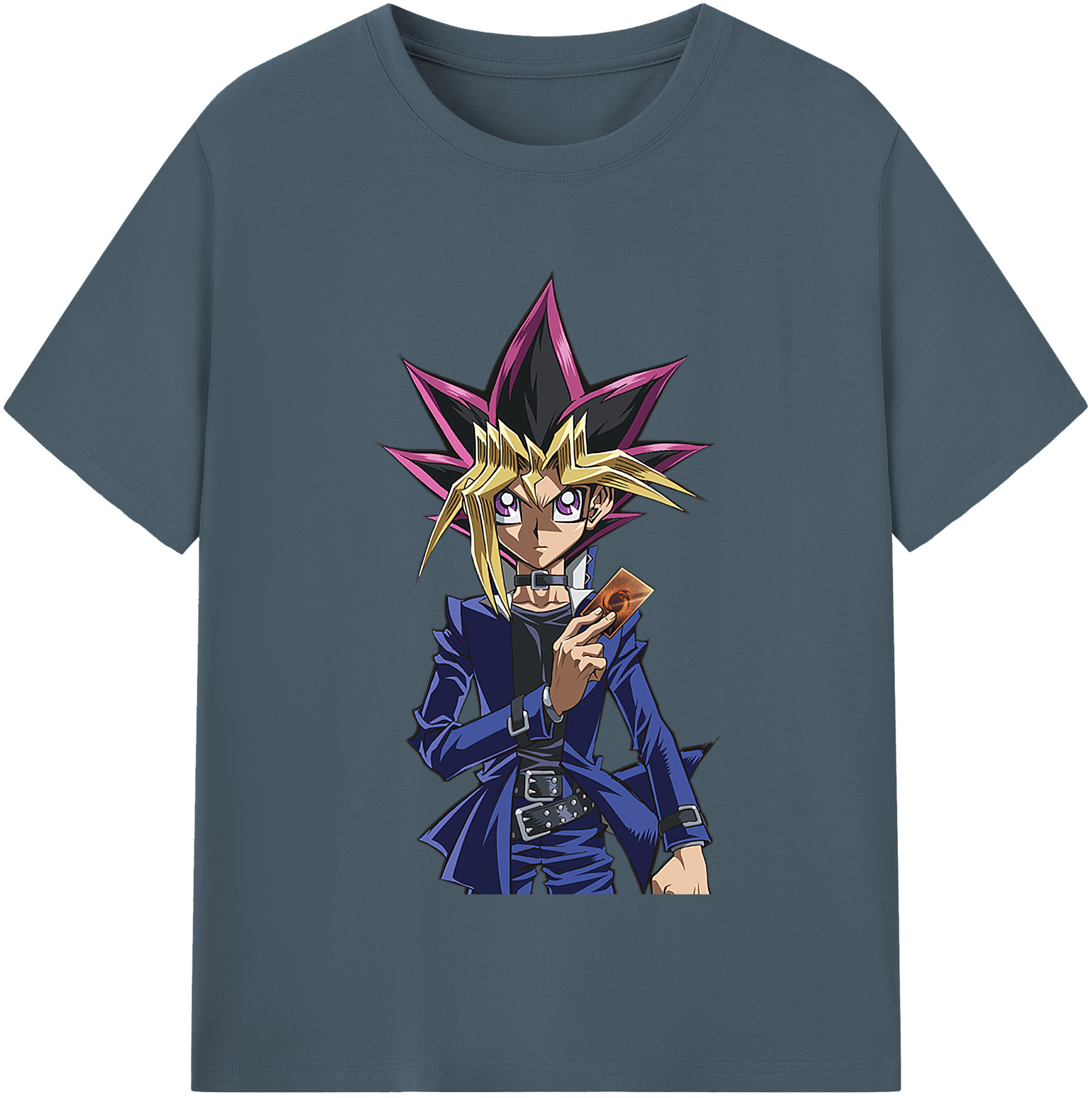 （画像用） 遊☆戯☆王 Yu-Gi-Oh! 綿100％半袖Tシャツ（フロントプリント）